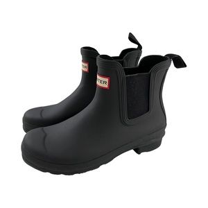 Hunter Chelsea Boot black size 7